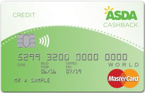 ASDA credit card example 