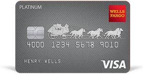 The Wells Fargo Platinum Visa Credit Card has many perks.